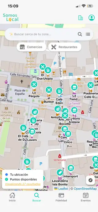 Buscar comercios locales, restaurantes, tiendas y eventos cerca de mí en Somos Local