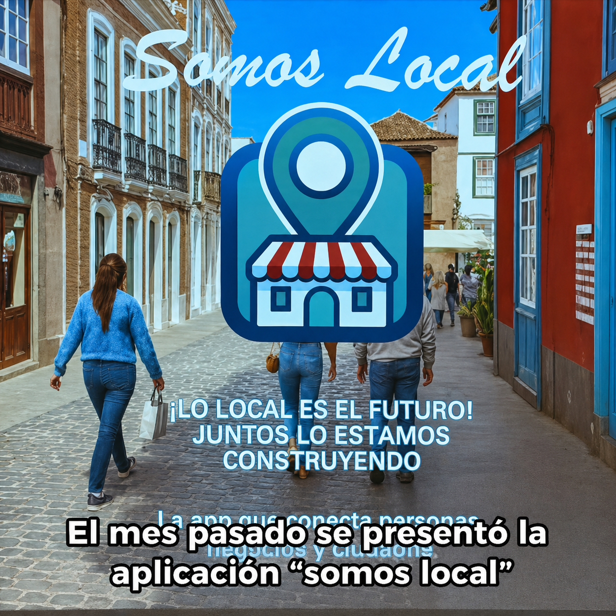 Fatima Toledo Suarez asiste a la presentación de Somos Local y comparte la experiencia en Instagram